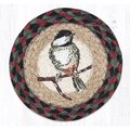 Capitol Importing Co 7 x 7 in LC81 Chickadee Round Large Coaster 79081C
